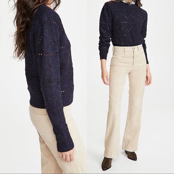 Isabel Marant Étoile Norma 100% wool Pullover in Midnight - Picture 6 of 12